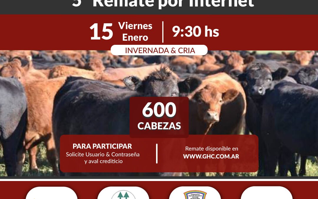 5° Remate por Internet