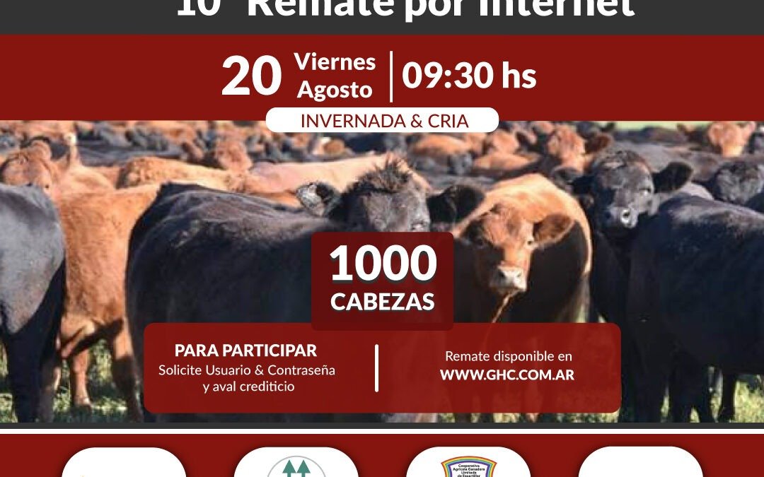 10° Remate Por Internet