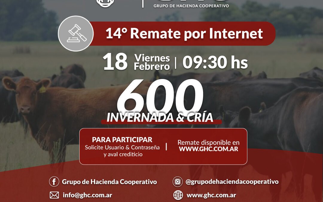 14° Remate por Internet