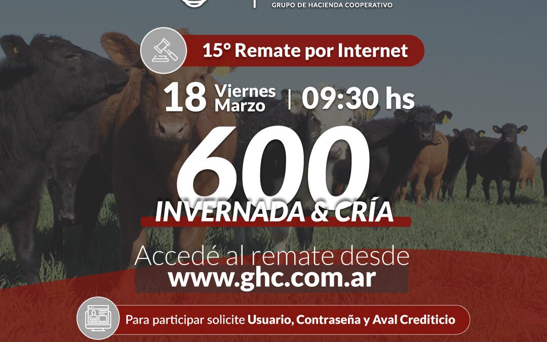 15° Remate por Internet
