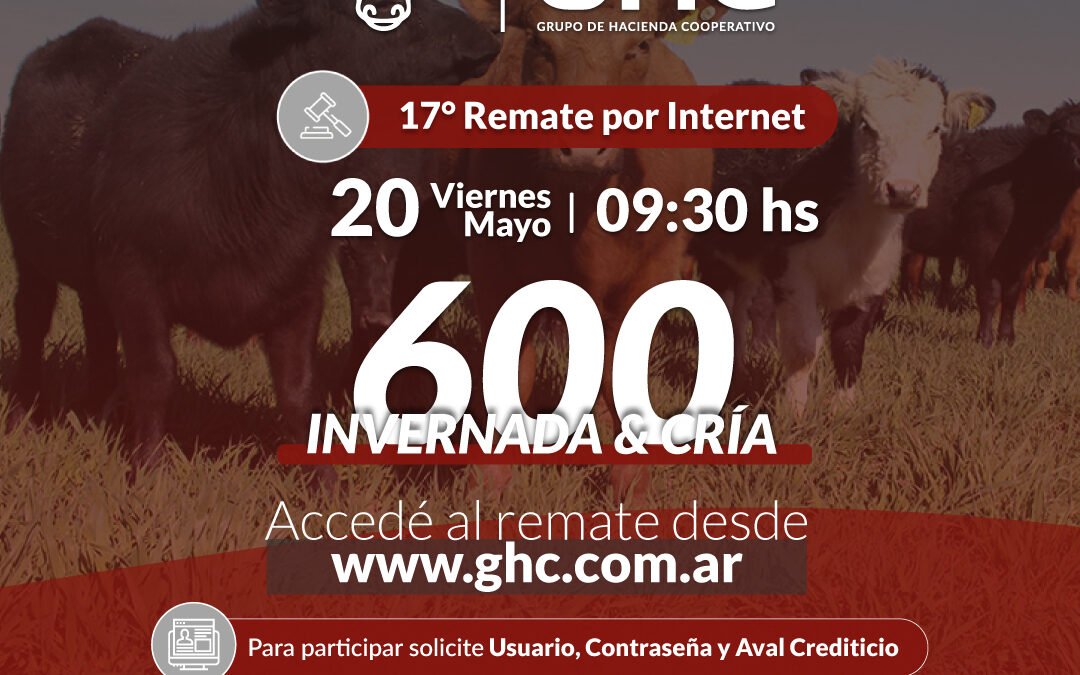 17° Remate por Internet