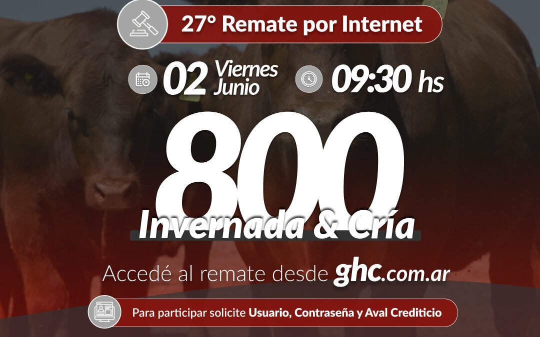 27° Remate Por Internet